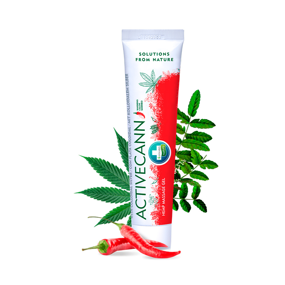 Gel corporal con efecto calor 70g – Annabis 1
