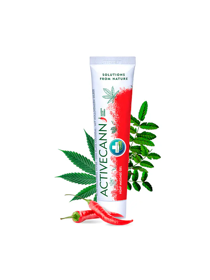 Gel corporal con efecto calor 70g – Annabis 1