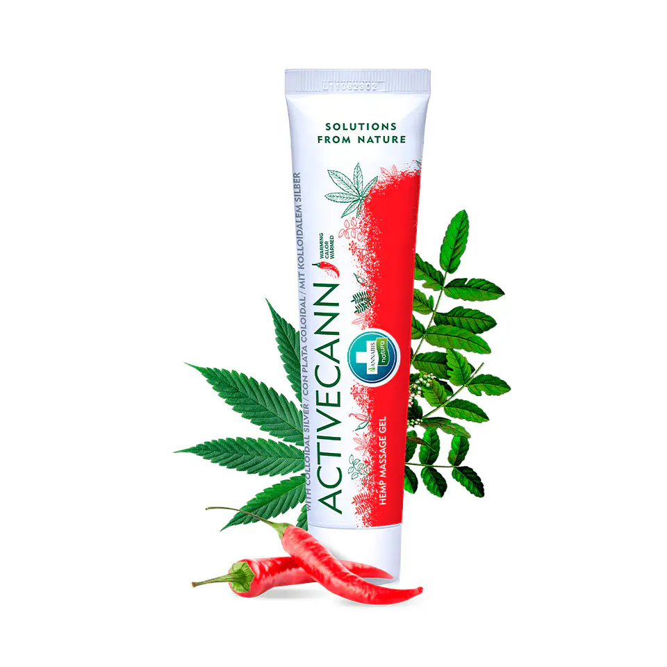Gel corporal con efecto calor 70g – Annabis 1