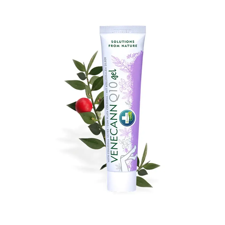Gel piernas cansadas y pesadas Venecann Q10 (Varicann) 70g- Annabis 1