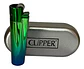 Clipper Encendedor Metálico Metal Peacock - Miniatura 2