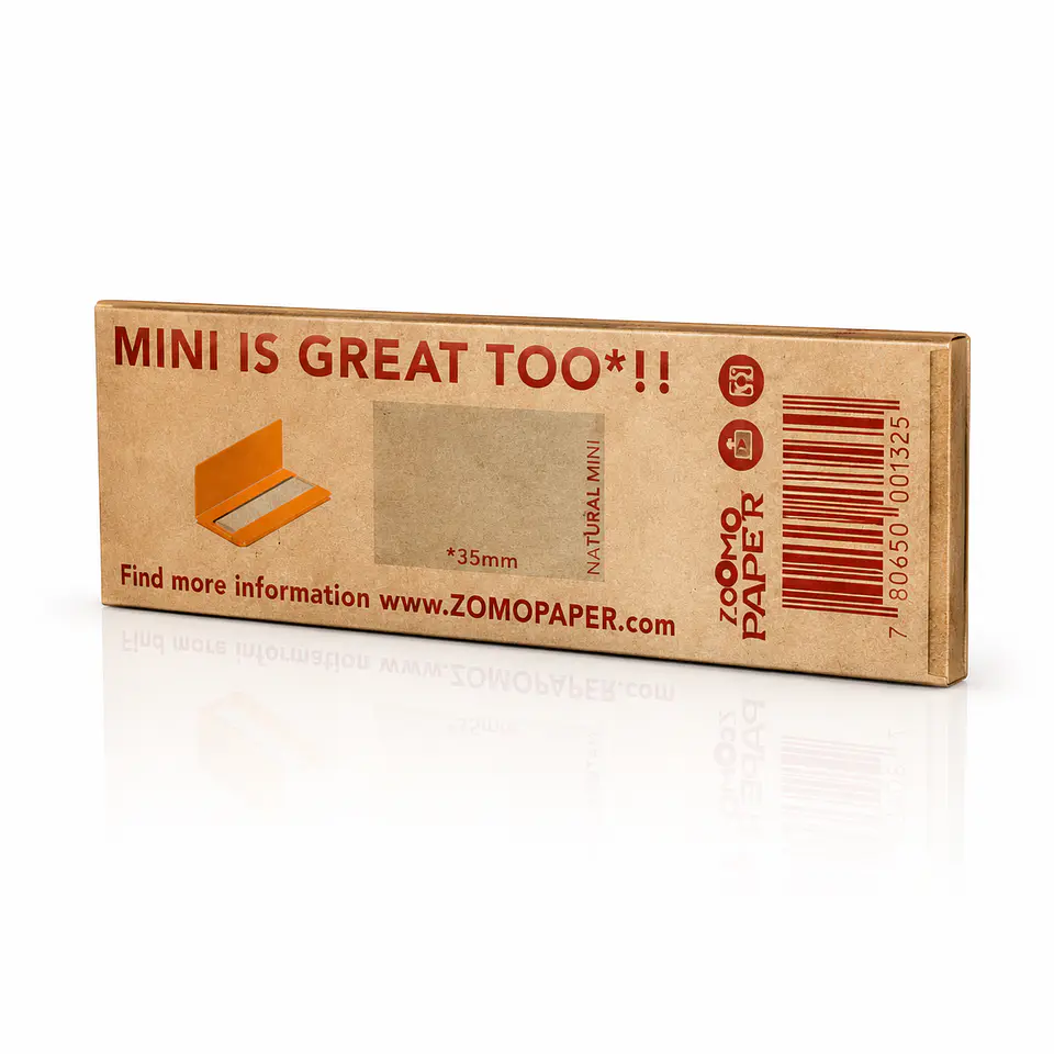 PAPELILLO NATURAL MINI 25 UNIDADES -ZOMO  3
