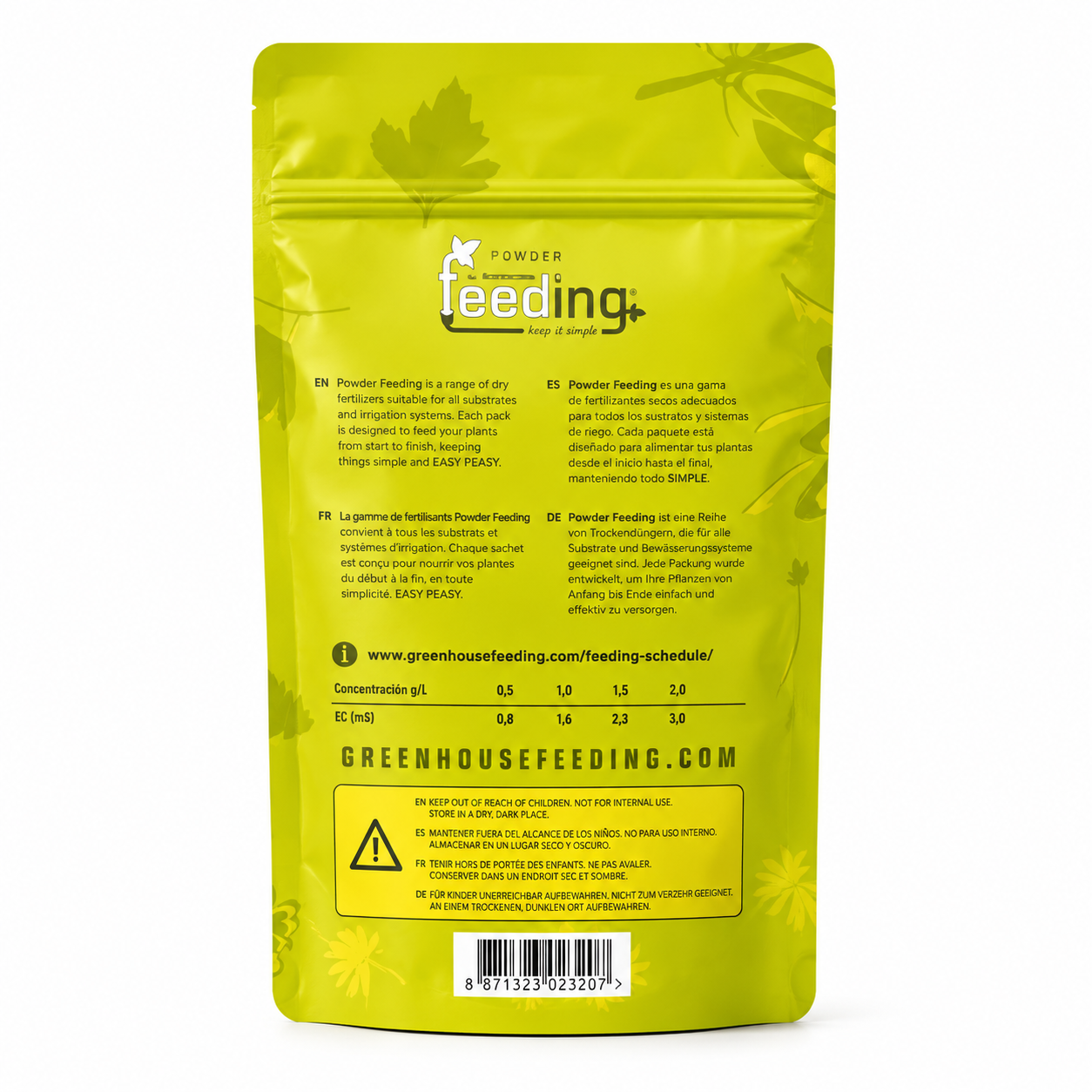 FEEDING GROW 125G- GREENHOUSE FEEDING 2