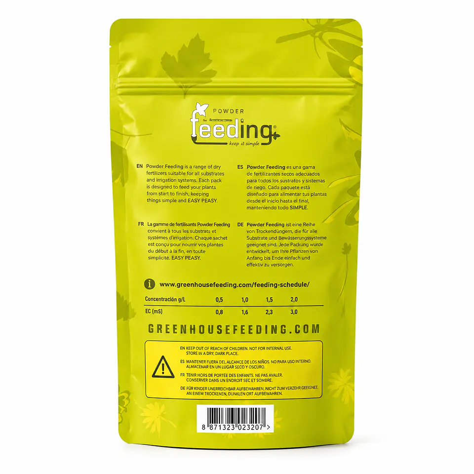 FEEDING GROW 125G- GREENHOUSE FEEDING 2