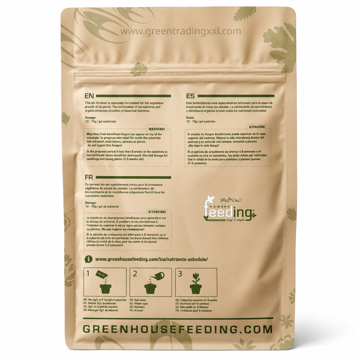 FEEDING BIOGROW 500G- GREENHOUSE FEEDING 2