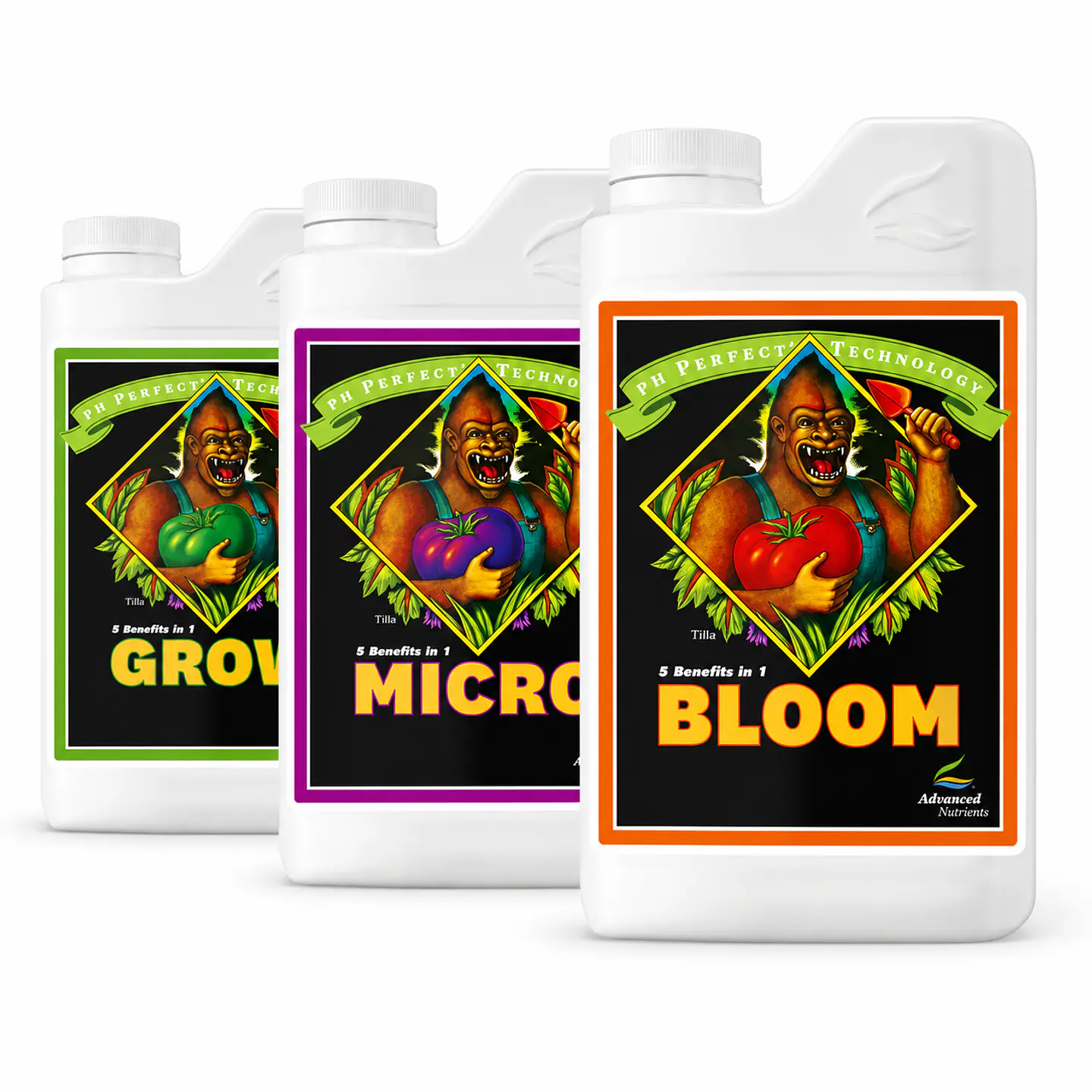 Ph Perfect Grow+Micro+Bloom -Advanced Nutrients 1