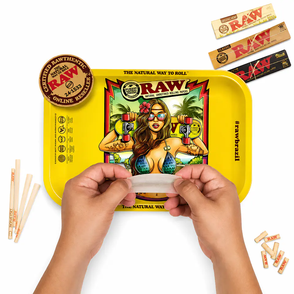 Bandeja Metálica Mediana (Diseño a elección) -Raw 2
