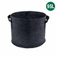 Maceta Textil Negra Kasvi – Tela Transpirable (4 a 95 L) - Miniatura 1