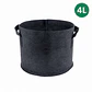 Maceta Textil Negra Kasvi – Tela Transpirable (4 a 95 L) - Miniatura 2