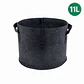 Maceta Textil Negra Kasvi – Tela Transpirable (4 a 95 L) - Miniatura 4