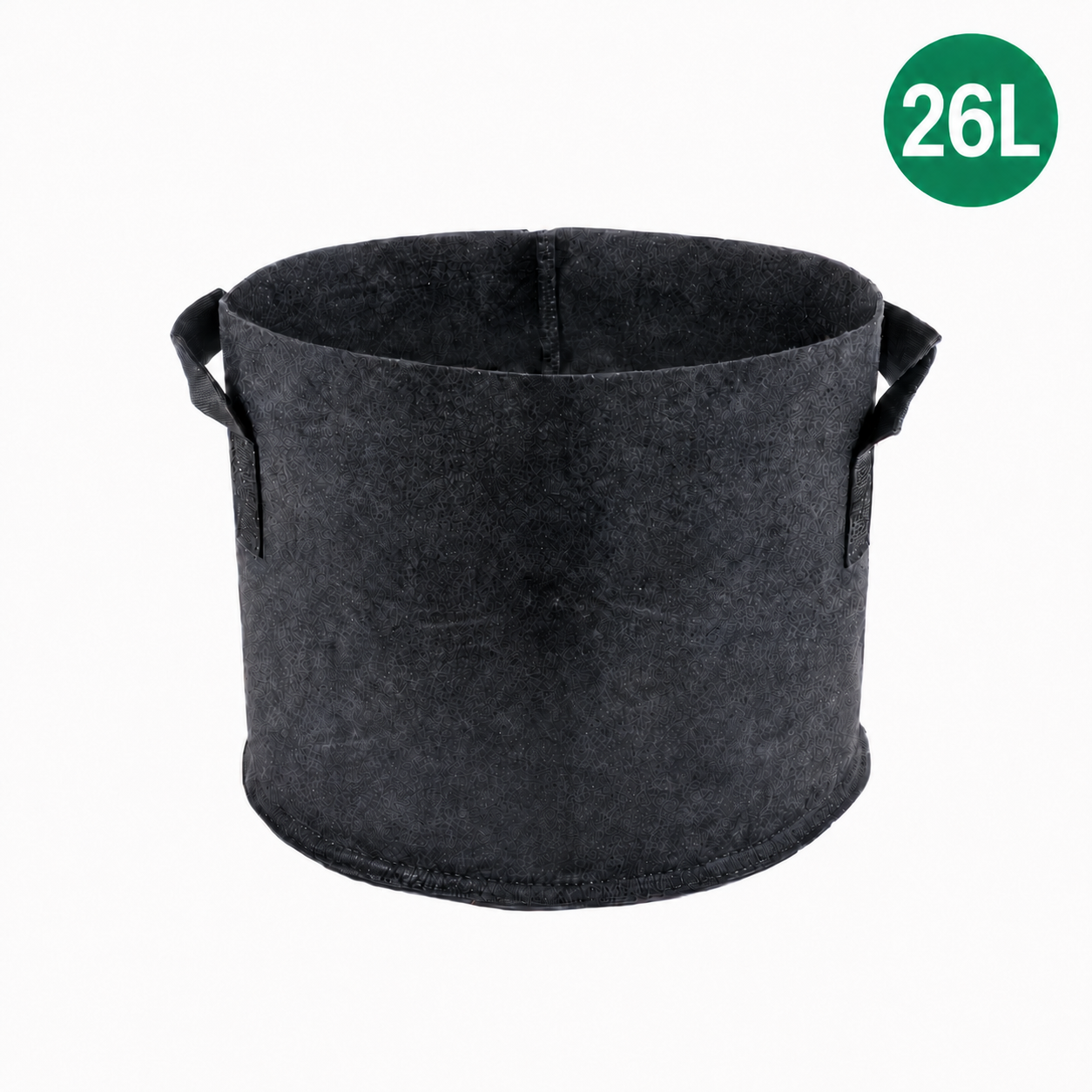 Maceta Textil Negra Kasvi – Tela Transpirable (4 a 95 L) 7