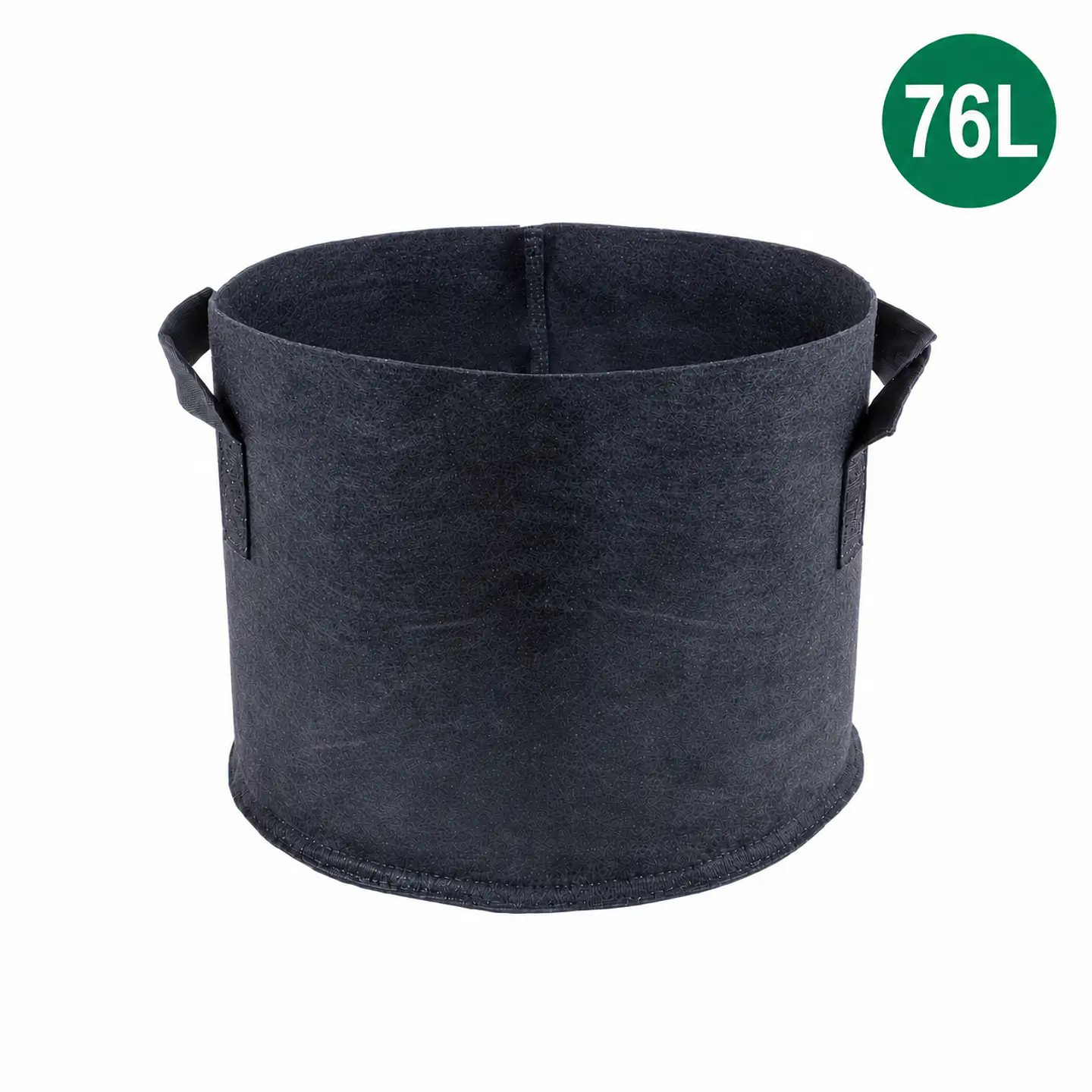 Maceta Textil Negra Kasvi – Tela Transpirable (4 a 95 L) 10