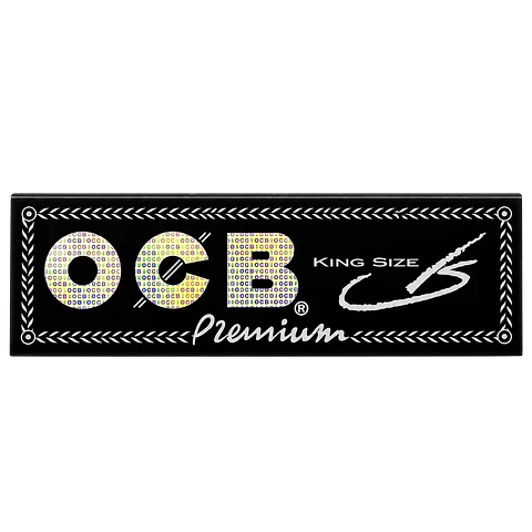 Papelillo Negro King Size 1U-Ocb