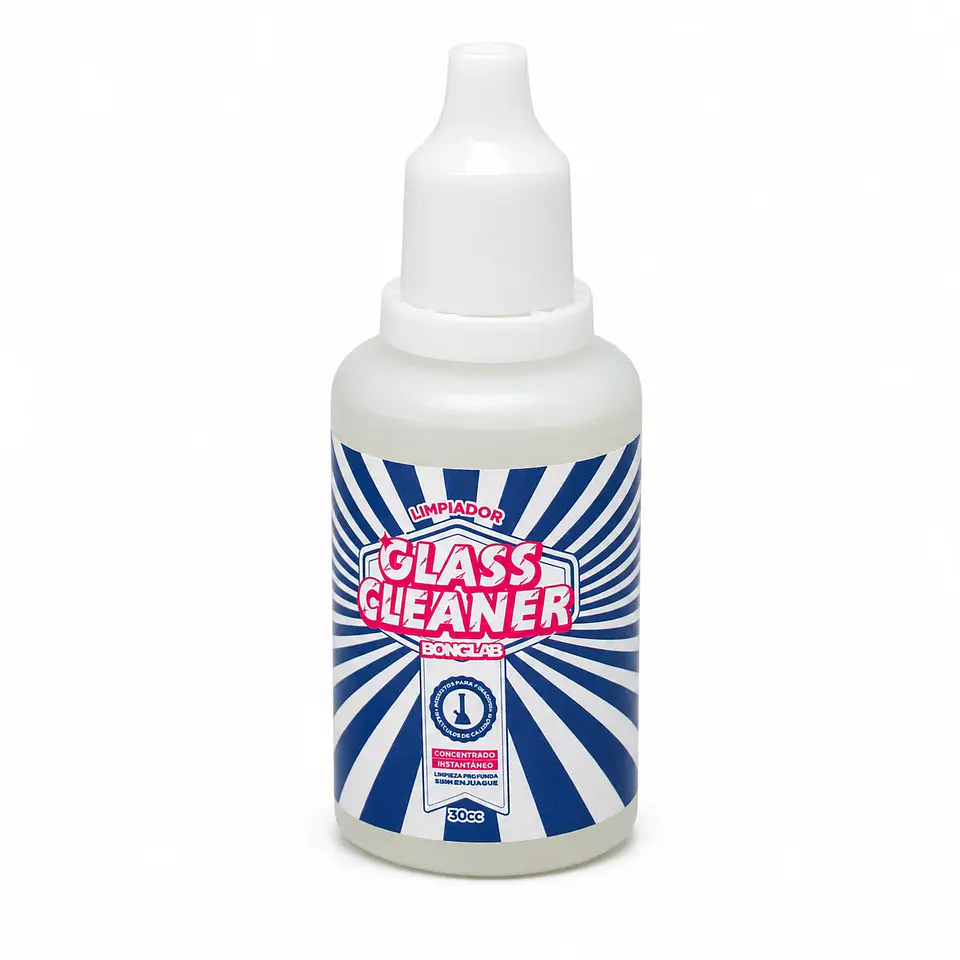 Glass Cleaner Limpiador (30ml, 250ml, 500ml y 1lt) - Bonglab 3