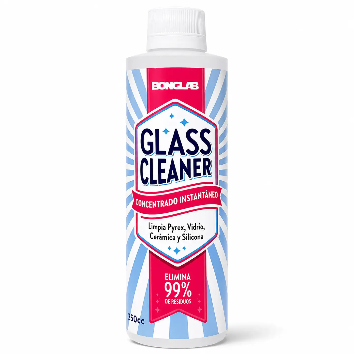 Glass Cleaner Limpiador (30ml, 250ml, 500ml y 1lt) - Bonglab 1