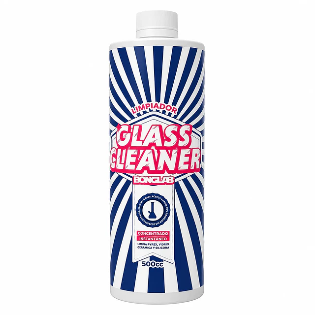 Glass Cleaner Limpiador (30ml, 250ml, 500ml y 1lt) - Bonglab