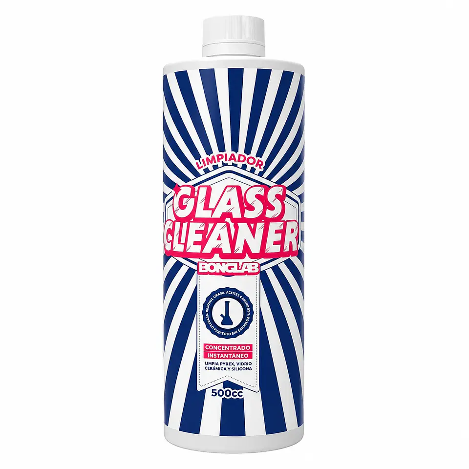 Glass Cleaner Limpiador (30ml, 250ml, 500ml y 1lt) - Bonglab 5