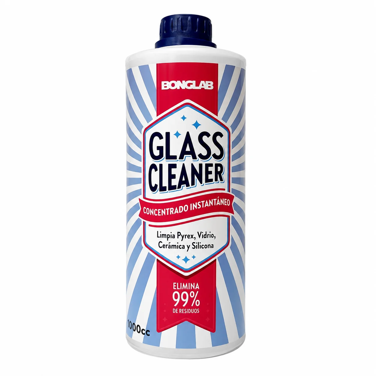 Glass Cleaner Limpiador (30ml, 250ml, 500ml y 1lt) - Bonglab 6