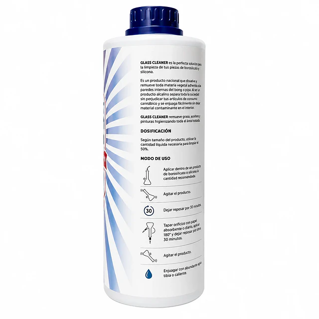 Glass Cleaner Limpiador (30ml, 250ml, 500ml y 1lt) - Bonglab