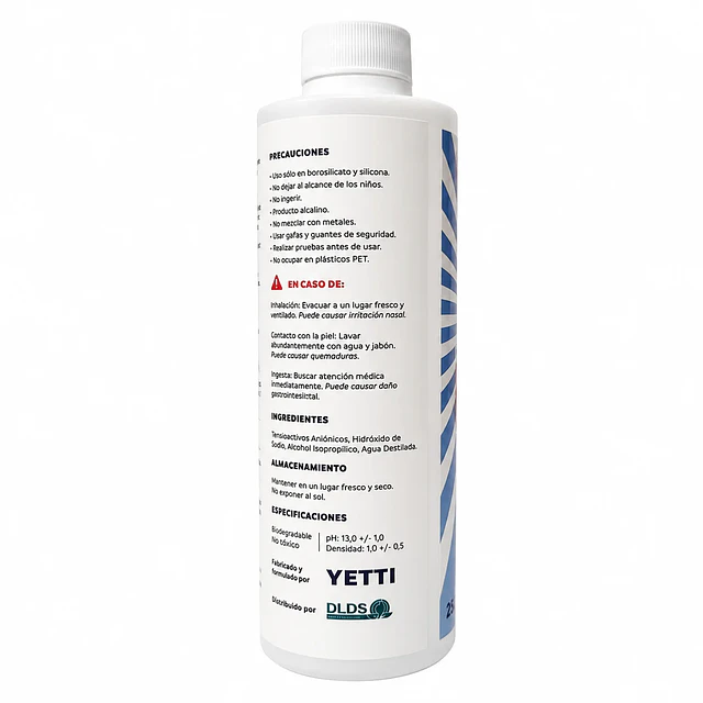 Glass Cleaner Limpiador (30ml, 250ml, 500ml y 1lt) - Bonglab