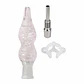 Nectar Collector de Vidrio con Punta de Titanio 9 cm – Rosado - Miniatura 4
