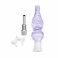 Nectar Collector Vidrio con Punta de Titanio 9 cm – Morado - Miniatura 2