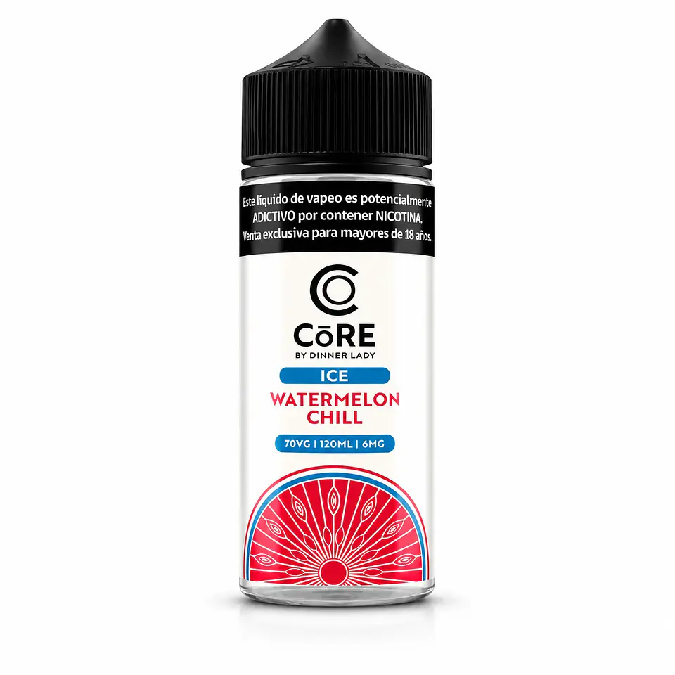 Esencia Core 6Mg 120ml (sabor a elección) -Dinner Lady 1