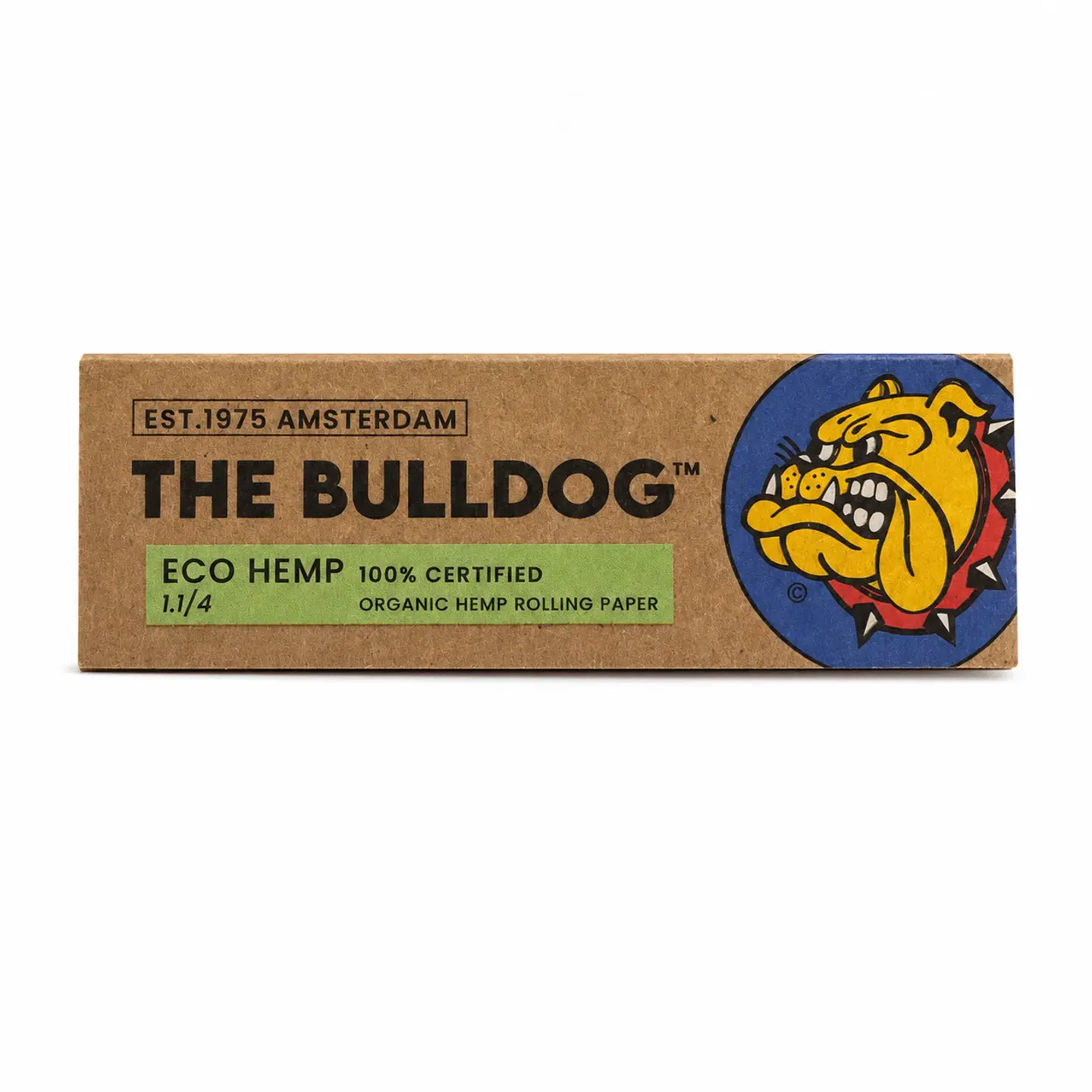 BULLDOG PAPELILLOS ECO HEMP CAÑAMO ORGANICO 1/14  1