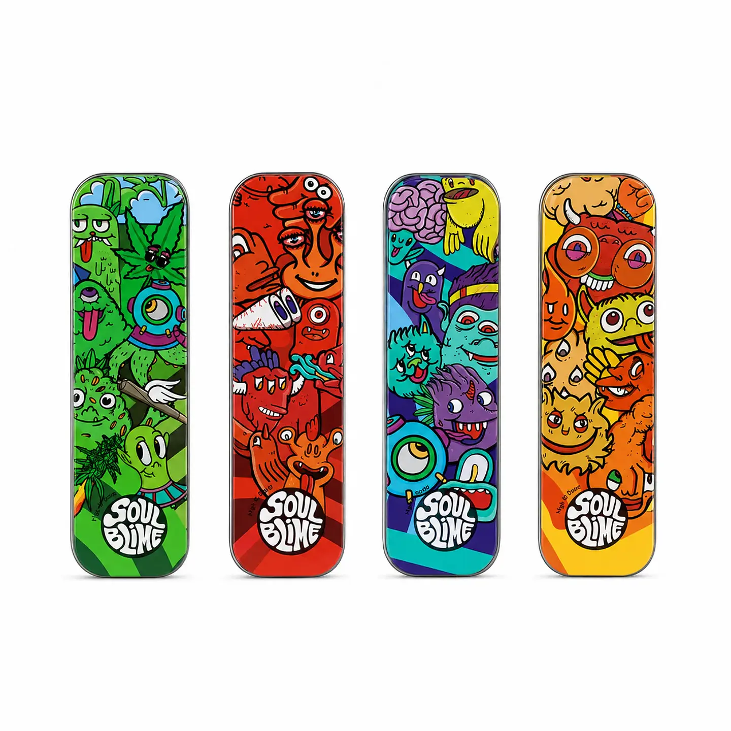 CONTENEDORA TAPA DESMONTABLE (COLORES VARIADOS) - SOULBLIME 1