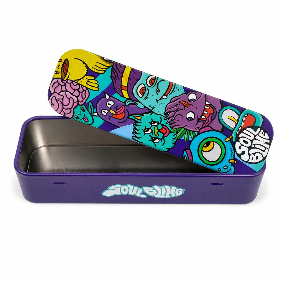 CONTENEDORA TAPA DESMONTABLE (COLORES VARIADOS) - SOULBLIME 5