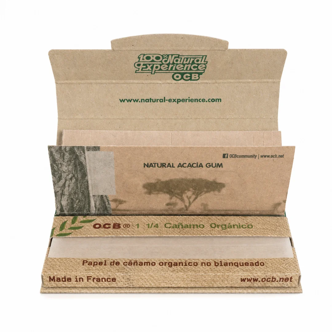 Organic Hemp 1 1/4 con Tips - OCB 3