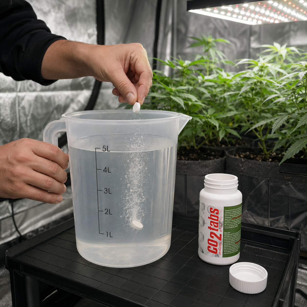TABLETA CO2 (60 UNIDADES) - IDROGROW 2