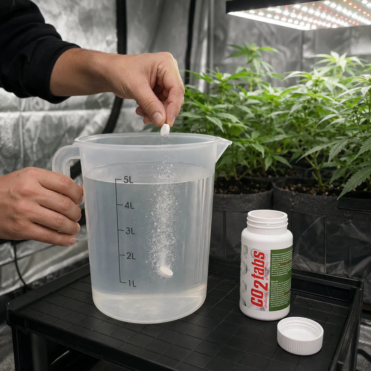 TABLETA CO2 (60 UNIDADES) - IDROGROW 2