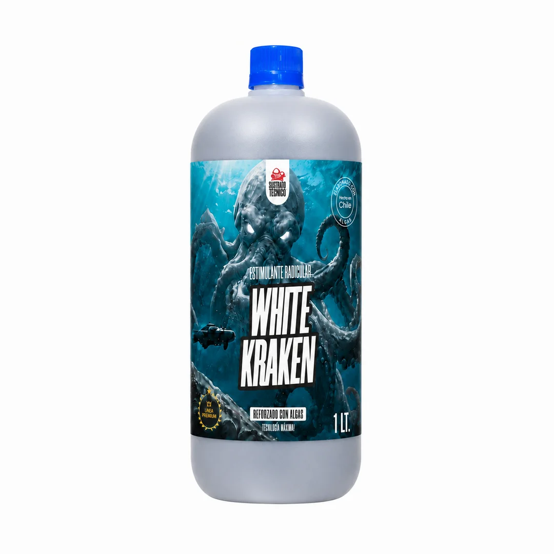White Kraken Estimulante Radicular con Algas 1 L - Sustrato Técnico 1