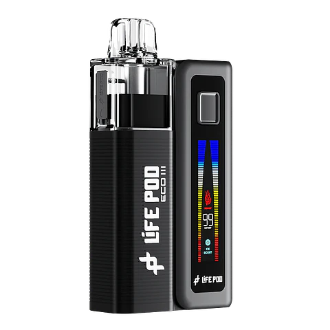 Kit Life Pod Eco 3 Pod Recargable Rellenable — 0.8Ω, 5 mL