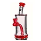 Bong Drop Micro Rig 16 cm - Calvo Glass - Miniatura 1