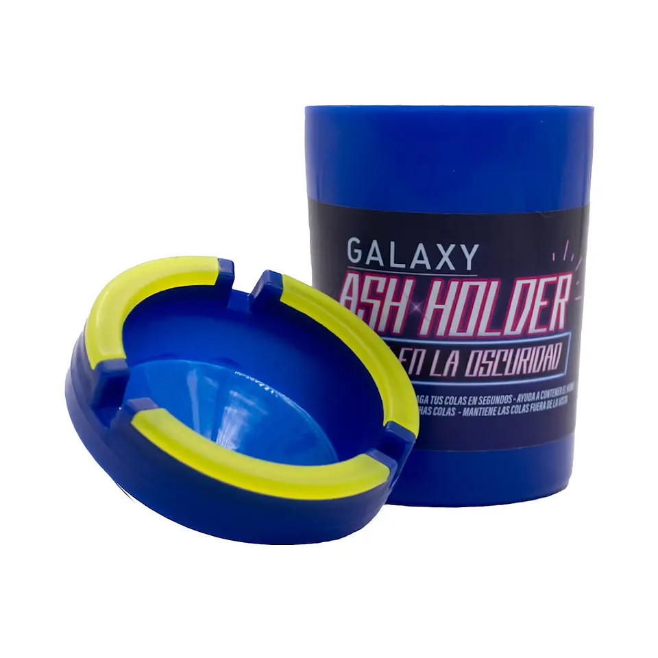 CENICERO ASH HOLDER GLOW IN THE DARK (Color a elección)- GALAXY 2