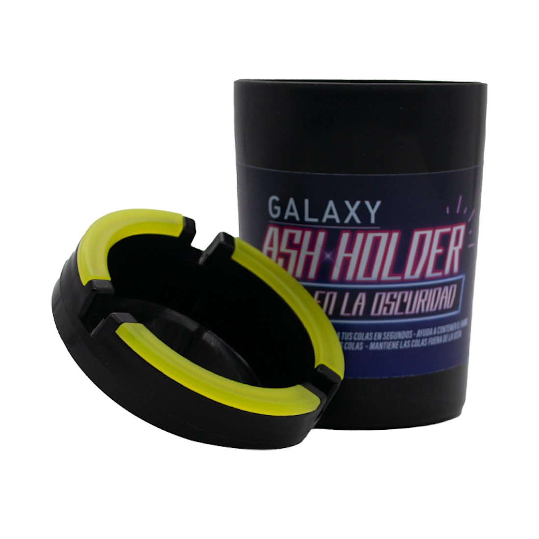 CENICERO ASH HOLDER GLOW IN THE DARK - GALAXY 5