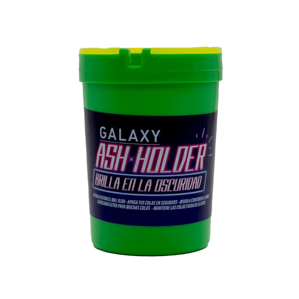 CENICERO ASH HOLDER GLOW IN THE DARK (Color a elección)- GALAXY 7