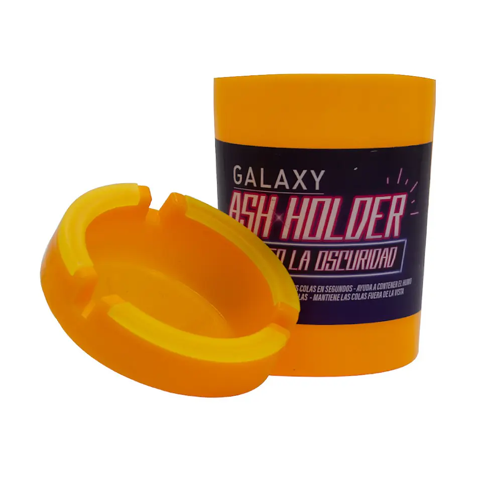 CENICERO ASH HOLDER GLOW IN THE DARK (Color a elección)- GALAXY 17