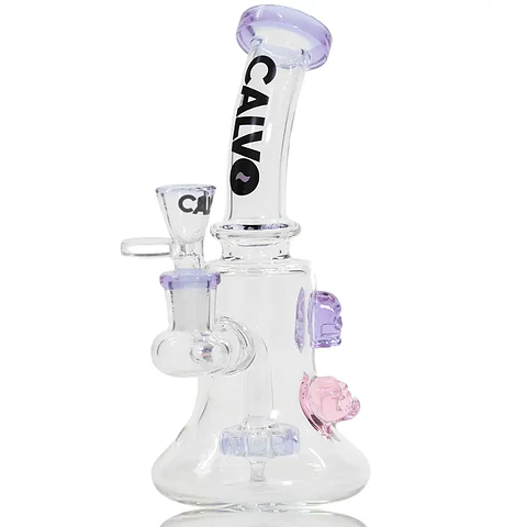 Bong Skull Rig 19 cm - Calvo Glass