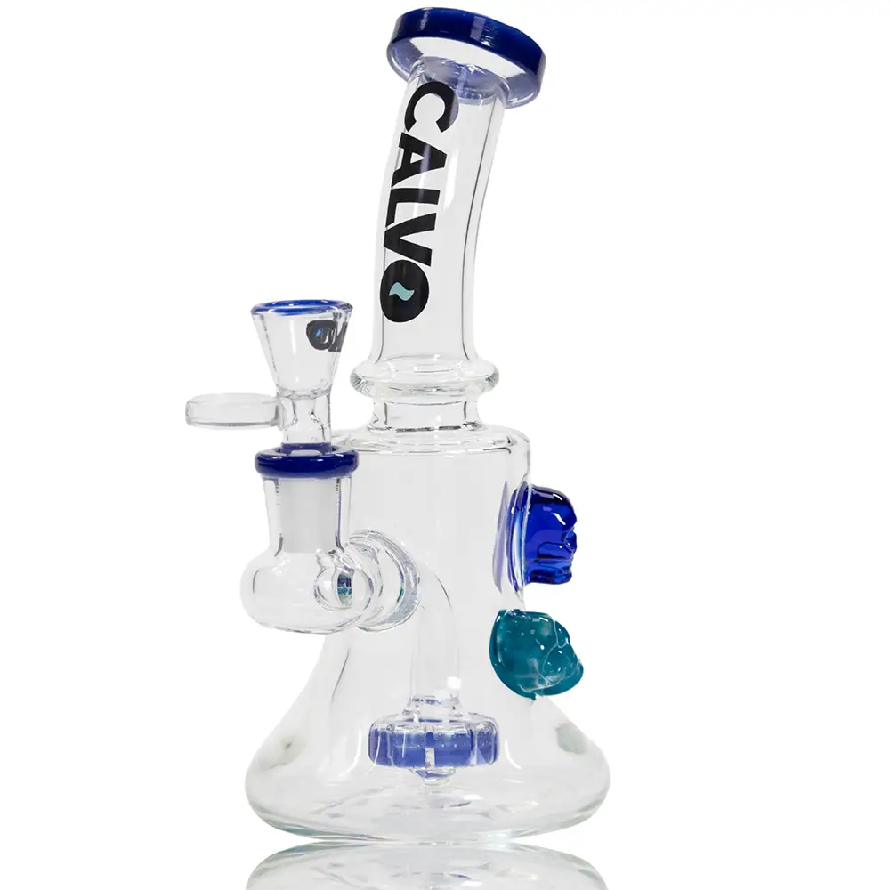 Bong Skull Rig 19 cm - Calvo Glass 2