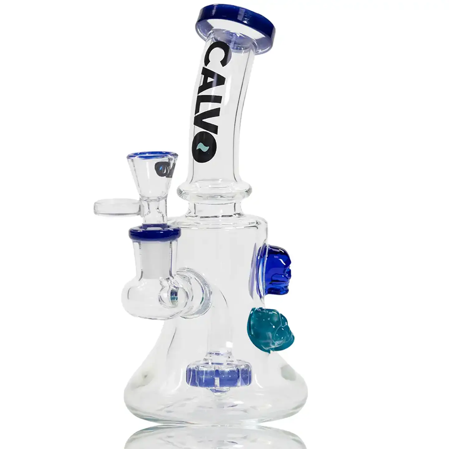 Bong Skull Rig 19 - Calvo Glass (Color a elección) 2