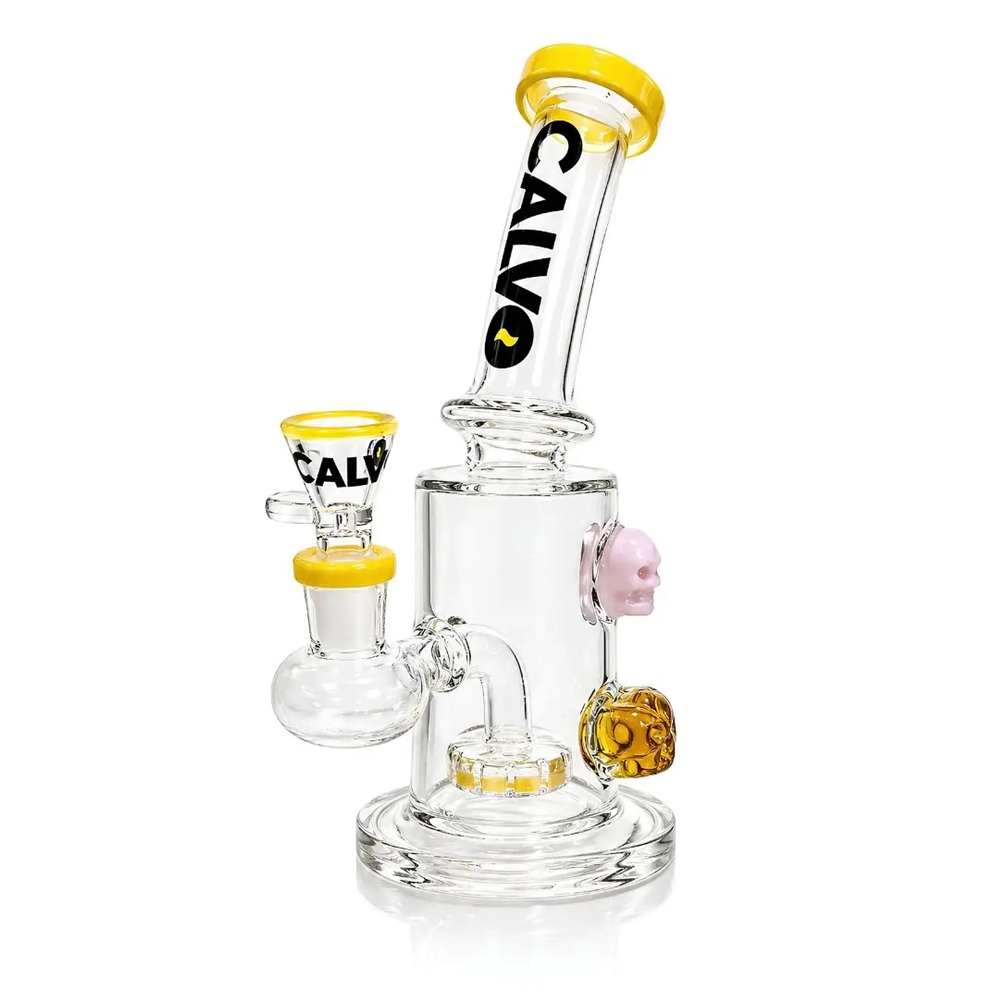 Bong Skull Rig 19 - Calvo Glass (Color a elección) 3