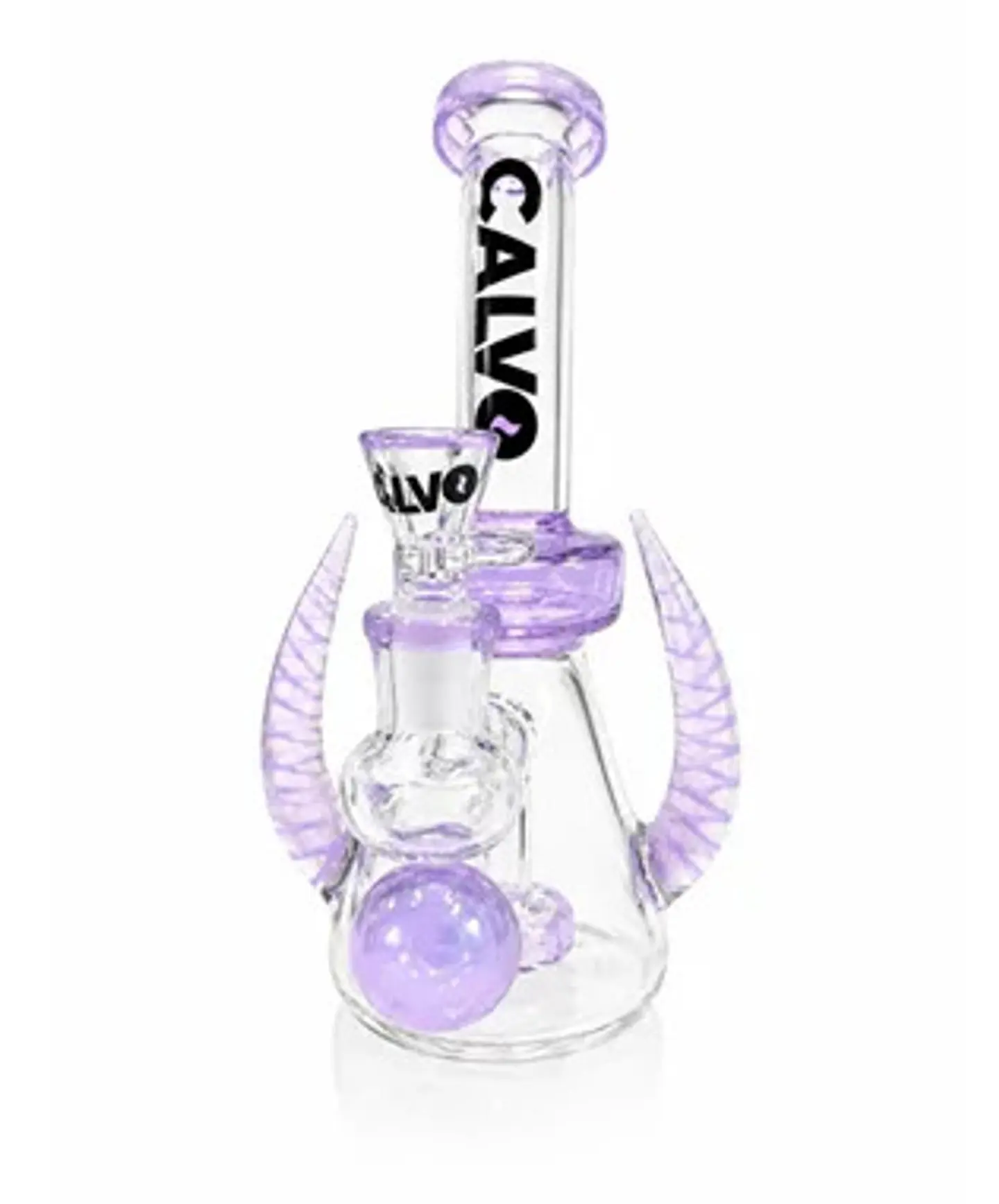 Bong Space Horn Rig 23 - Calvo Glass (Color a elección) 3