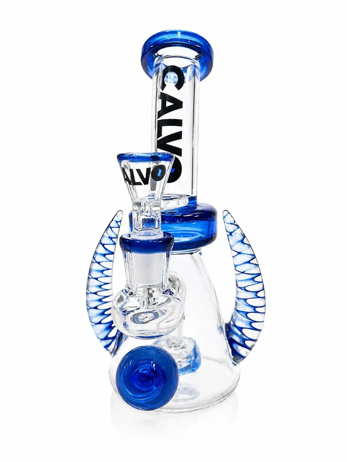 Bong Space Horn Rig 23 - Calvo Glass (Color a elección) 4