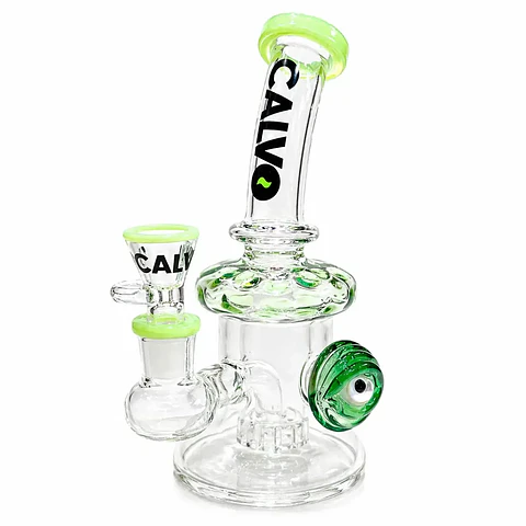 Bong Void Eyes Rig 18 cm - Calvo Glass