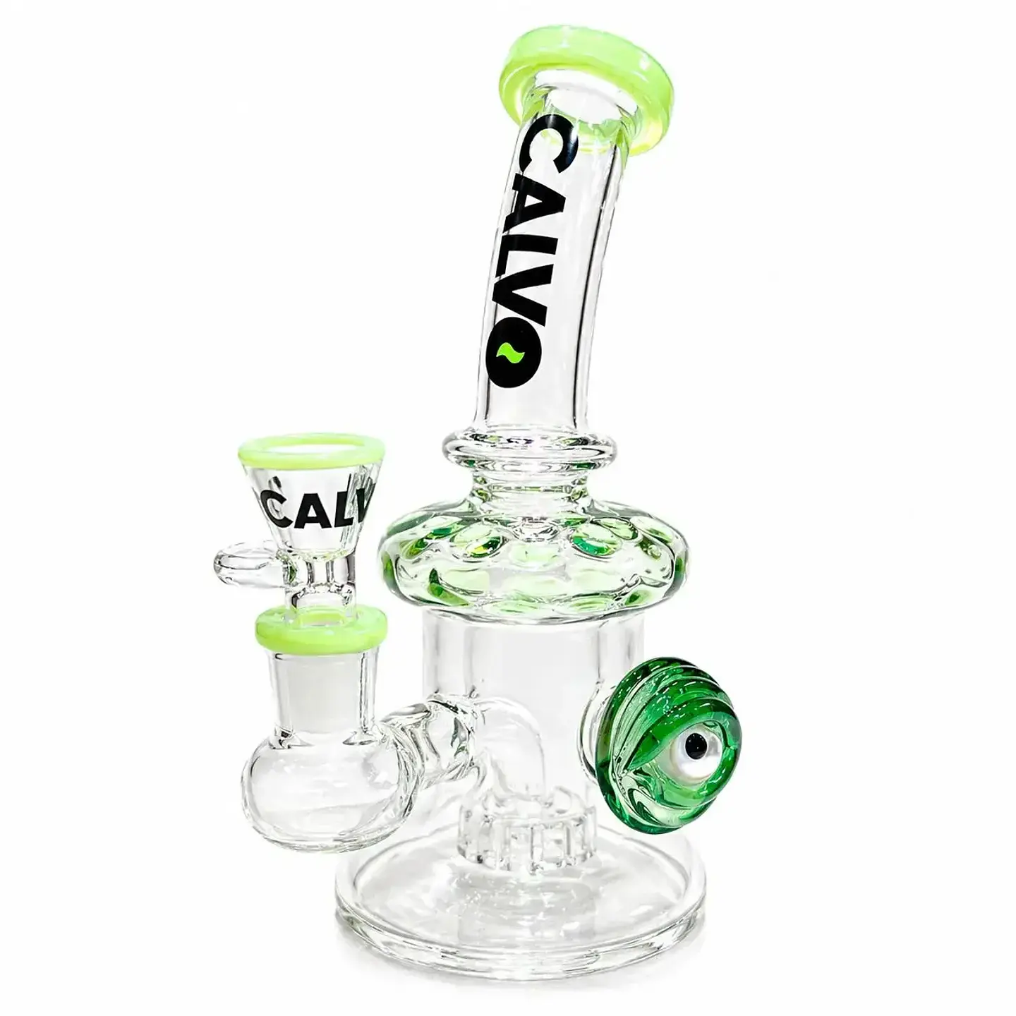 Bong Void Eyes Rig 18 - Calvo Glass (Color a elección) 1