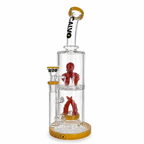 Bong Octopus Waterpipe 30 cm - Calvo Glass