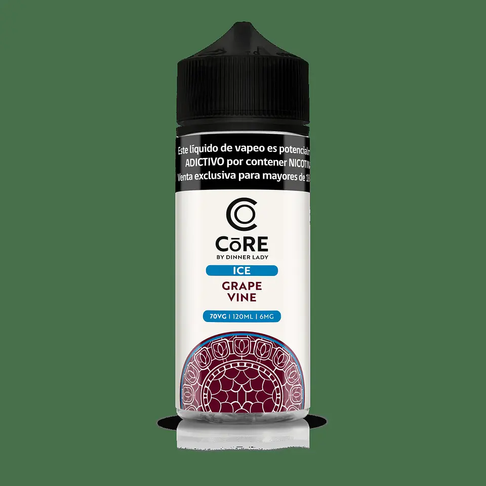 Esencia Core 6Mg 120ml (sabor a elección) -Dinner Lady 6